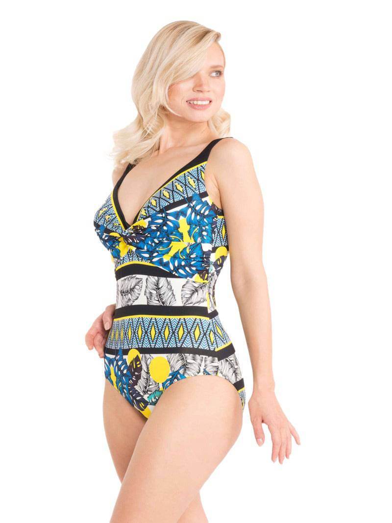 Costume intero Coppa preformata Donna VI21-08 Vacanze Italiane - evabiancheria